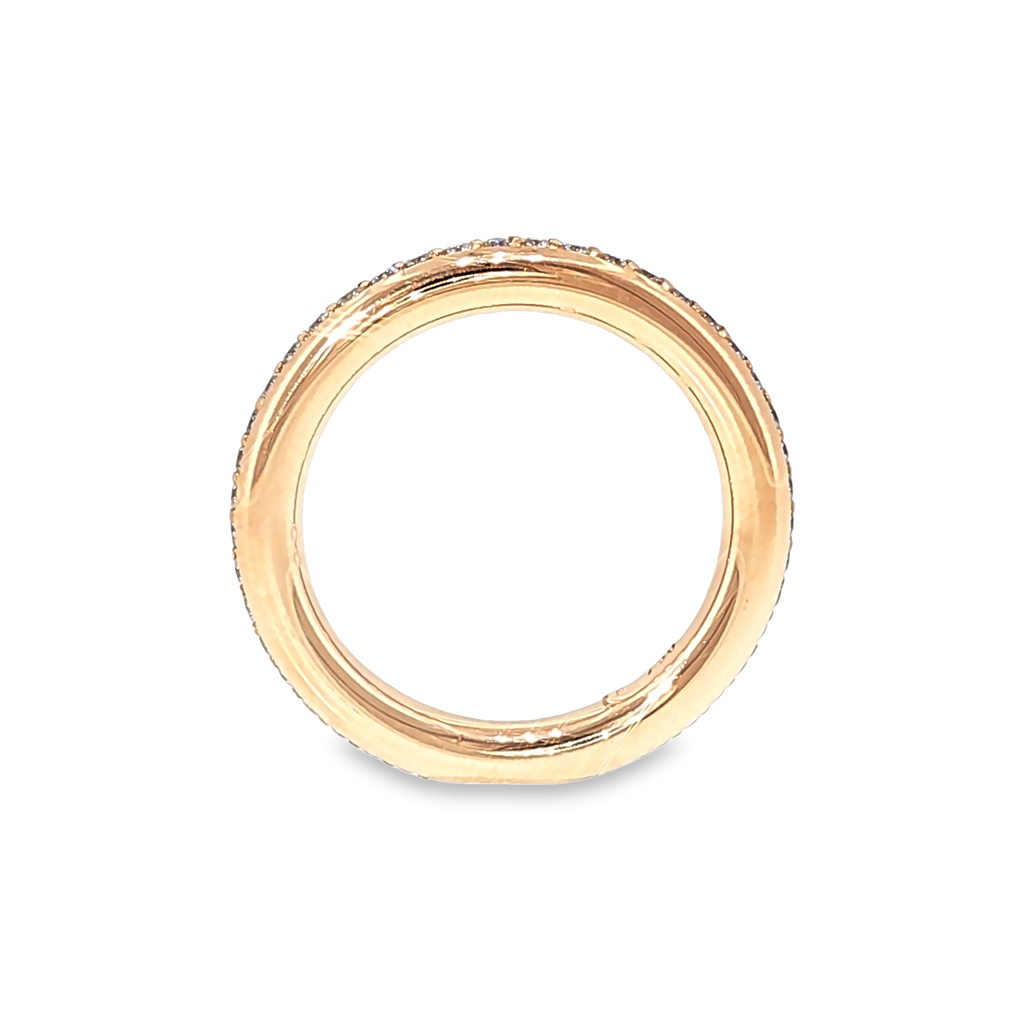 Eternity-Ring mit Diamanten in Roségold
