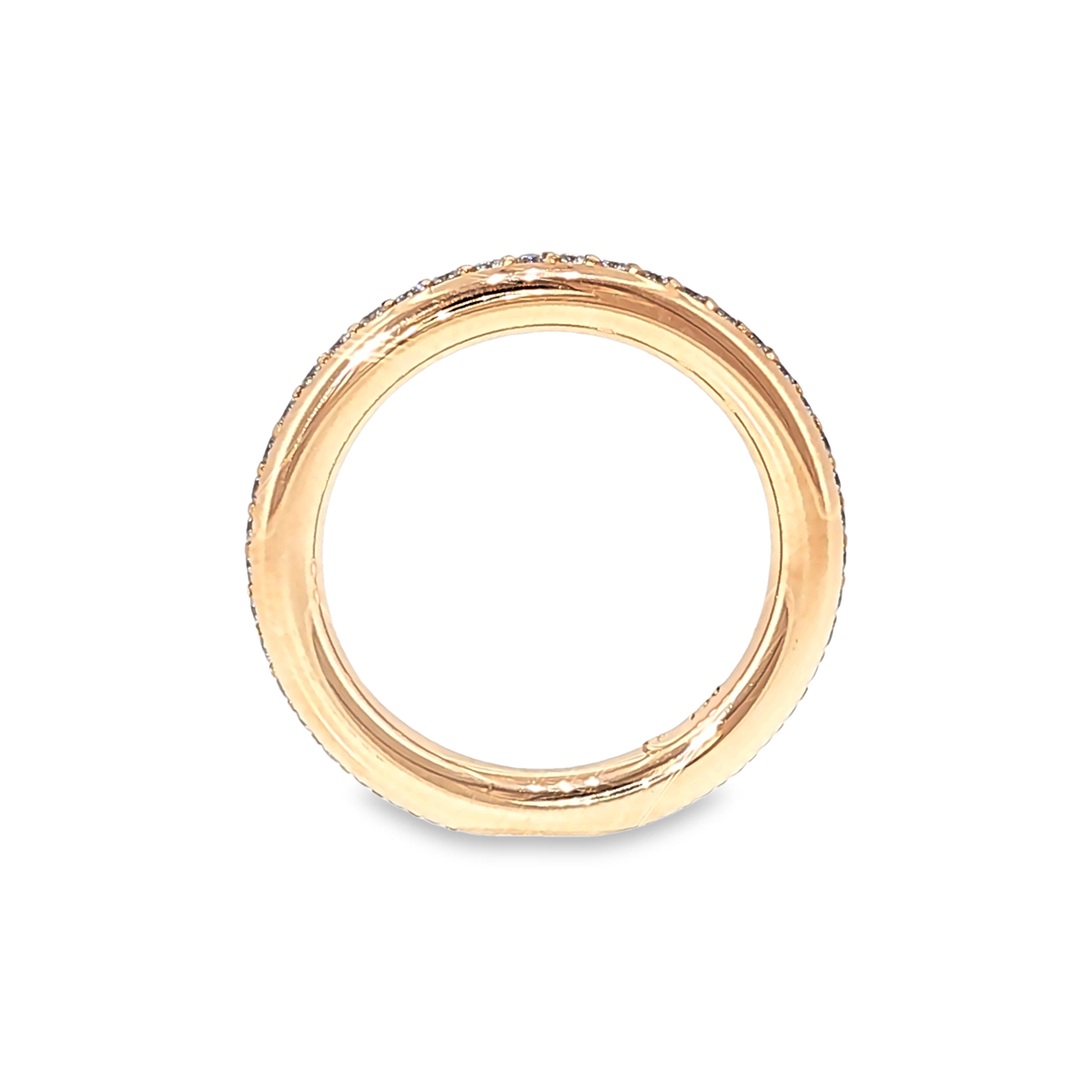 Eternity-Ring mit Diamanten in Roségold